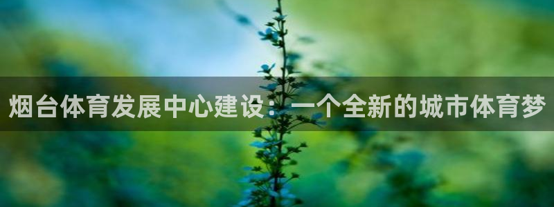 意昂4五金厂：烟台体育发展中心建设：一个全新的城市体
