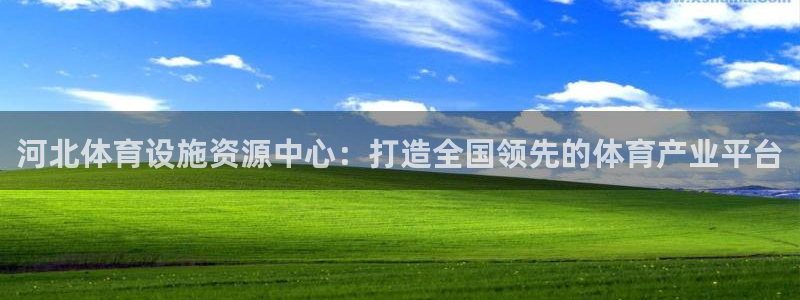 意昂4娱乐下载：河北体育设施资源中心：打造全国领先的