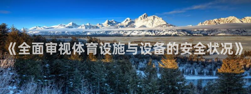 意昂4娱乐是那个系列的台子：《全面审视体育设施与设备的安全状