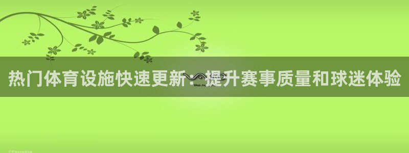 意昂4新能源：热门体育设施快速更新：提升赛事质量和球